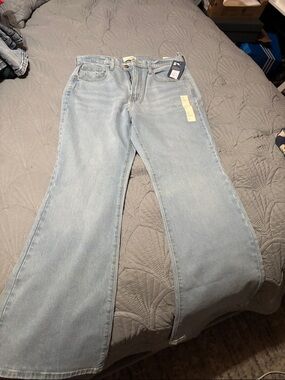 Universal Thread Light Blue High-Rise Flare Jeans